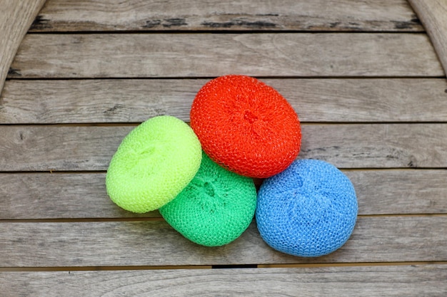 scrub daddy colors 3 sztuki zestaw gabek magiczna gabka