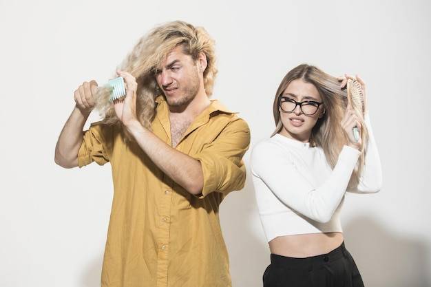 Mam bardzo cienkie włosy co robić żeby dodać im objętości?